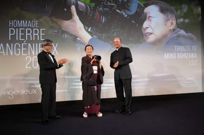 Akiko Ashizawa e Linh Đan Nguyễn Phan celebradas em Cannes pela Angénieux